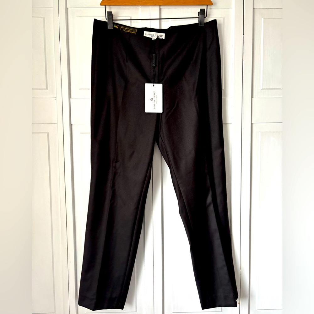 Barbara Lohmann Loreen Slip Zip Front Trouser, NWT